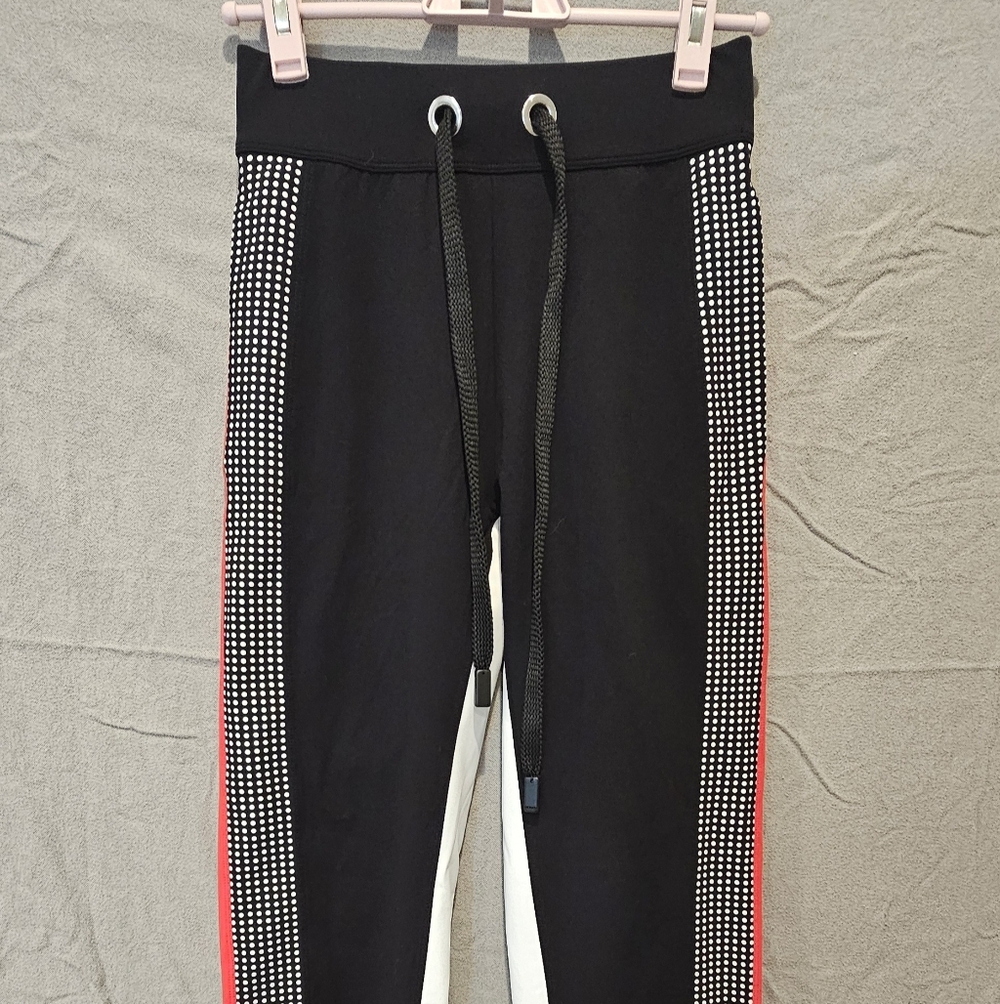 NO KA'OI NWT Colorblock Polka Dot Yoga Leggings XS